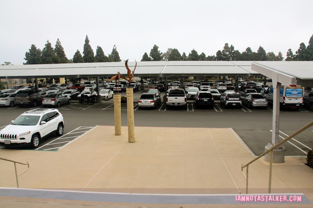 Huntington Beach Civic Center from Rosewood-7712