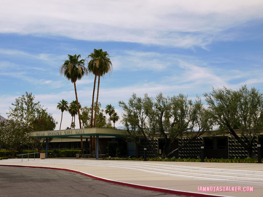 Palm Springs City Hall Behind the Candelabra (12 of 32)