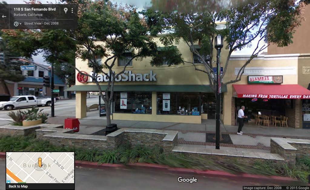 Google Street View Image - Radio Shack