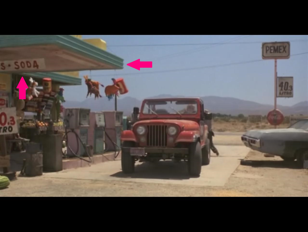 Terminator Gas Station Roof Line