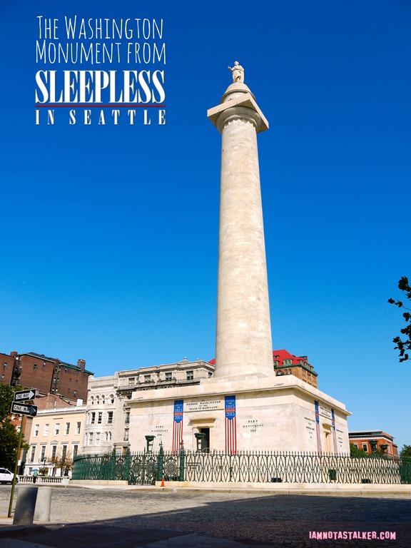 Baltimore's Washington Monument from Sleepless in Seattle-1170187