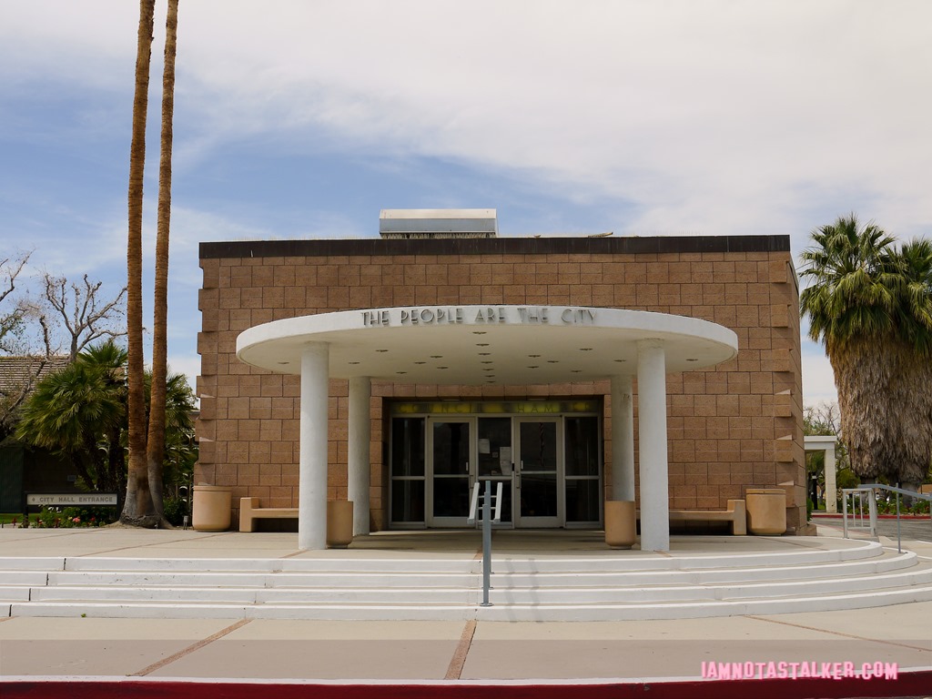 Palm Springs City Hall Behind the Candelabra (14 of 32)