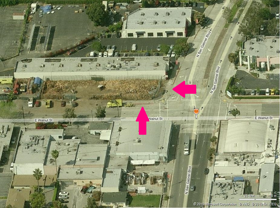 Former Train Station Location