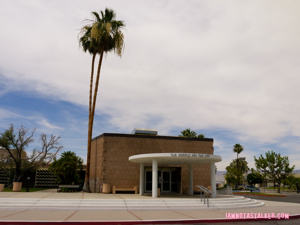 Palm Springs City Hall Behind the Candelabra (9 of 32)