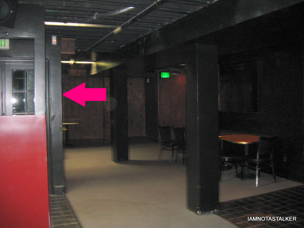 Emerald City Bar, front doors
