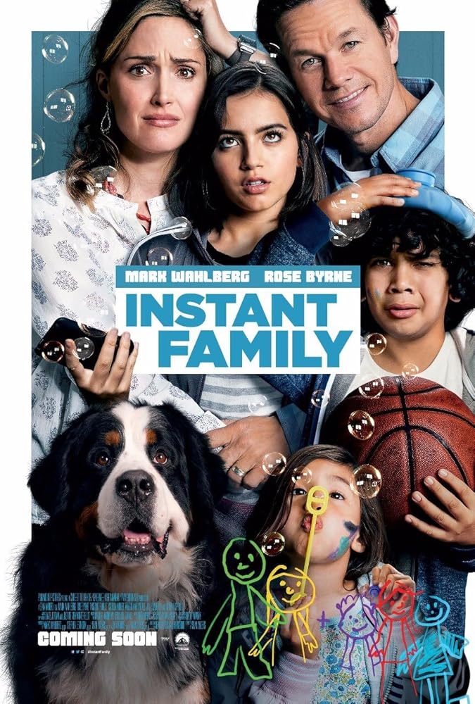Mark Wahlberg, Rose Byrne, Gustavo Escobar, Isabela Merced, and Julianna Gamiz in Instant Family (2018)