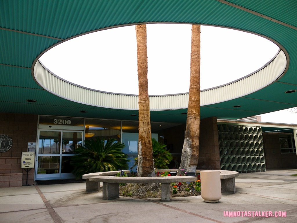 Palm Springs City Hall Behind the Candelabra (25 of 32)