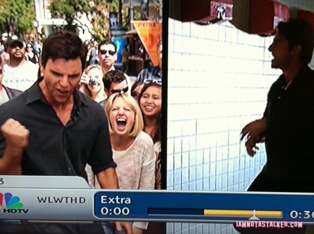 Extra TV Filming Colin Egglesfield-4