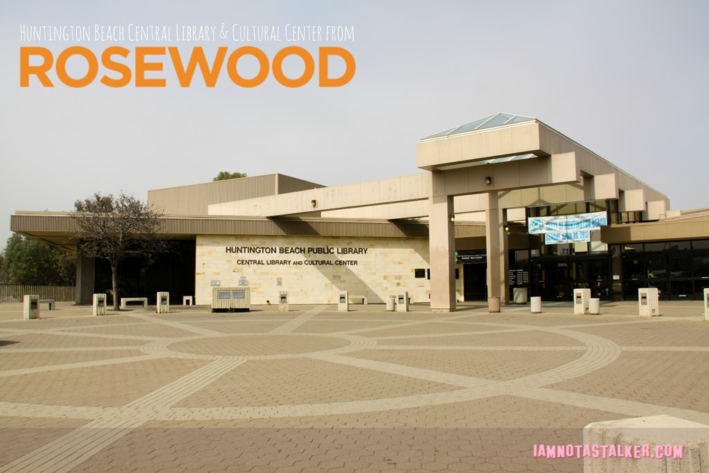 Huntington Beach Central Library from Rosewood-7761