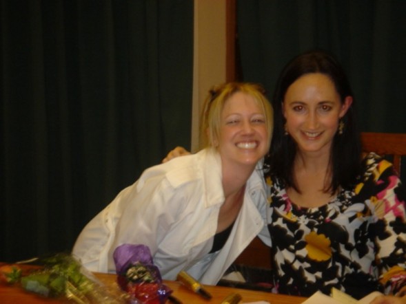 Sophie Kinsella and me!