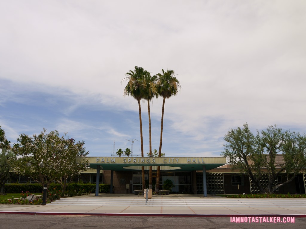 Palm Springs City Hall Behind the Candelabra (4 of 32)
