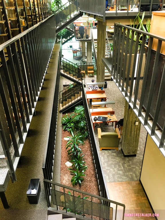 Huntington Beach Central Library from Rosewood-9236