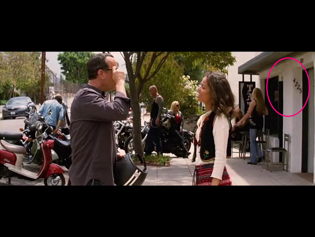 Larry Crowne apartment building address number