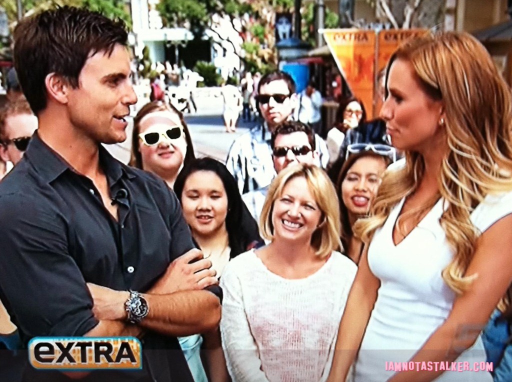 Extra TV Filming Colin Egglesfield-1