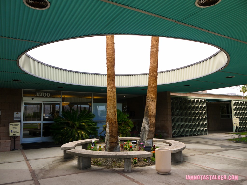 Palm Springs City Hall Behind the Candelabra (23 of 32)