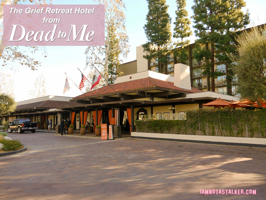 The Friends of Heaven Grief Retreat Hotel from Dead to Me (1 of 1)