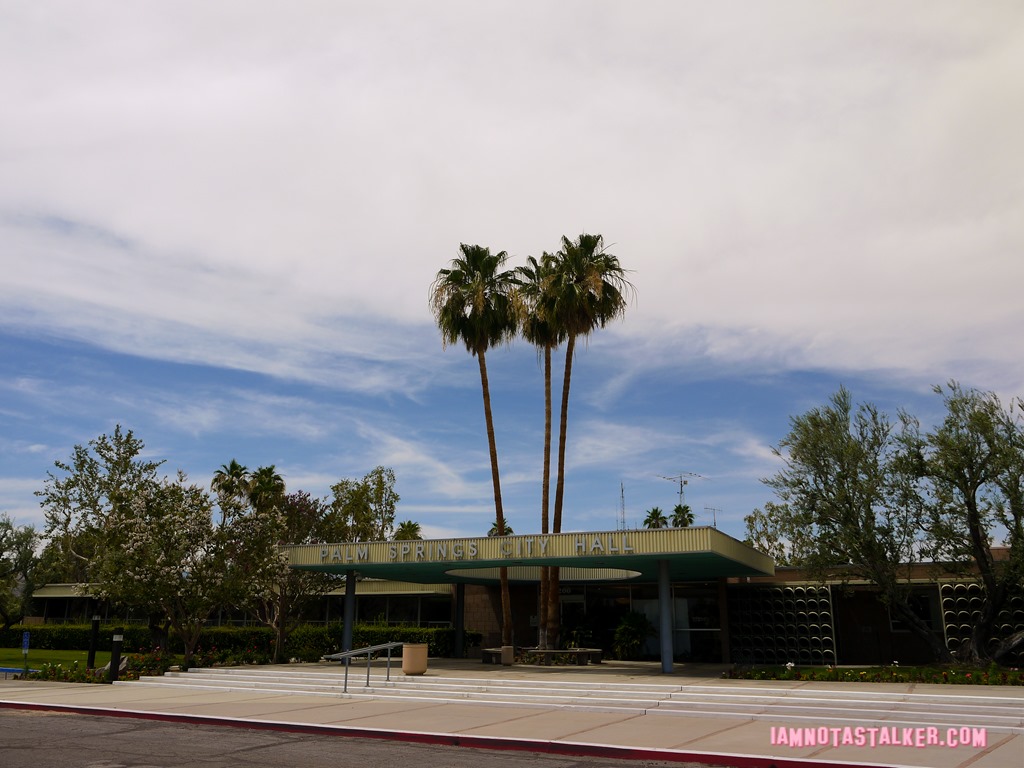 Palm Springs City Hall Behind the Candelabra (8 of 32)
