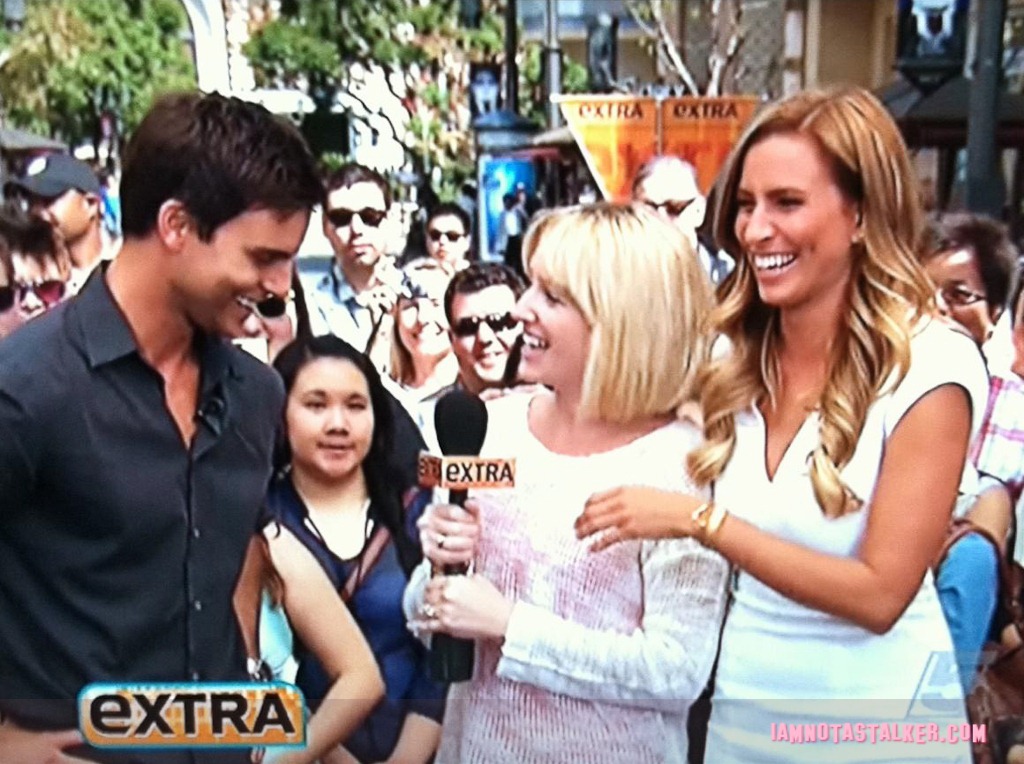 Extra TV Filming Colin Egglesfield-3