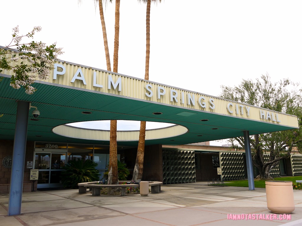Palm Springs City Hall Behind the Candelabra (27 of 32)