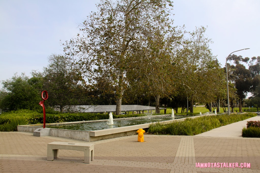 Huntington Beach Central Library from Rosewood-7758