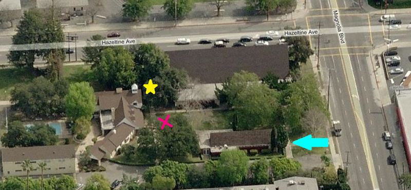 Jim and Pam's Wedding Church Map