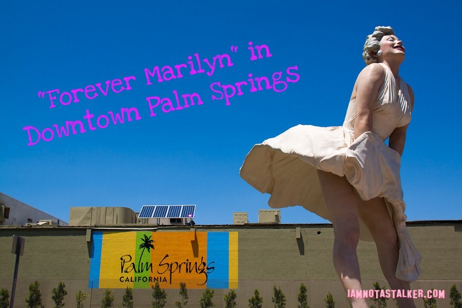 Forever Marilyn Statue Palm Springs-2336