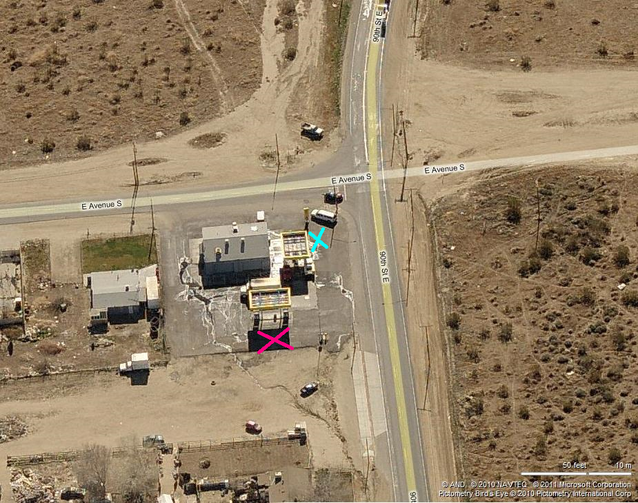 Crossroads Terminator Gas Station